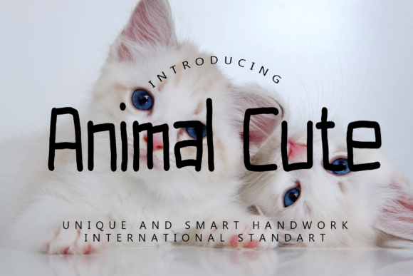 Animal Cute: A Friendly Handwritten Font for Editorial Charm