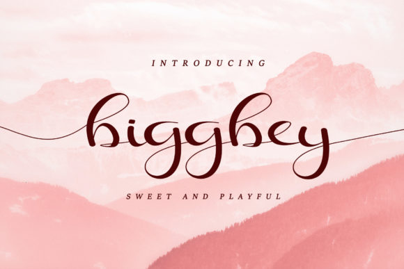 Biggbey: A Sweet, Versatile Handwritten Font for Scroll-Stopping Campaigns
