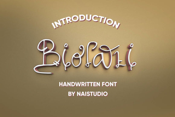 Biolati: A Sweet, Versatile Handwritten Typeface for Real Branding