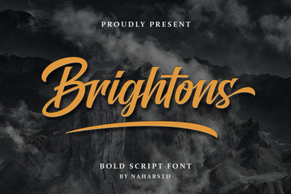 Brightons: A Script Handwritten Font That Feels Like a Warm Handshake