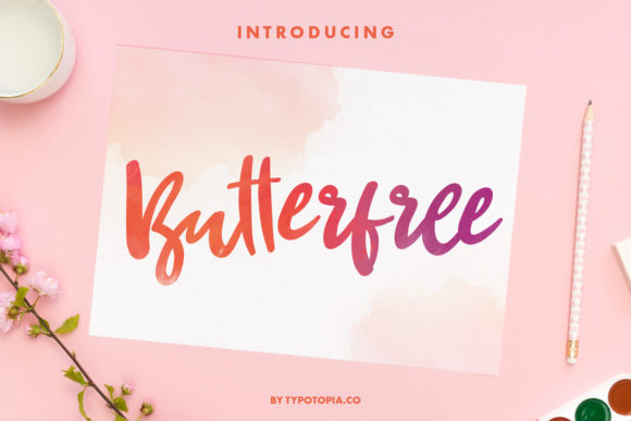 Butterfree: A Handwritten Font That Feels Like a Quiet Smile