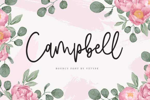 Campbell: A Modern Calligraphy Font That Cuts Through the Feed