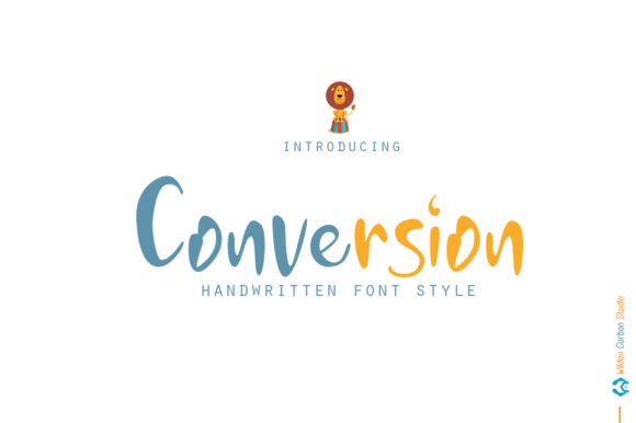Conversion: A Handwritten Font That Feels Like a Thoughtful Pause