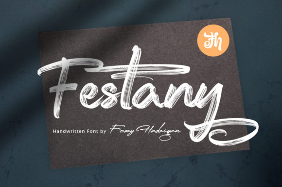 Festany: A Sweet Handwritten Font for Crafters & Sellers