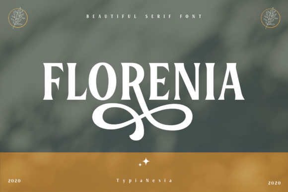 Florenia: A Bold Serif Font That Builds Trust