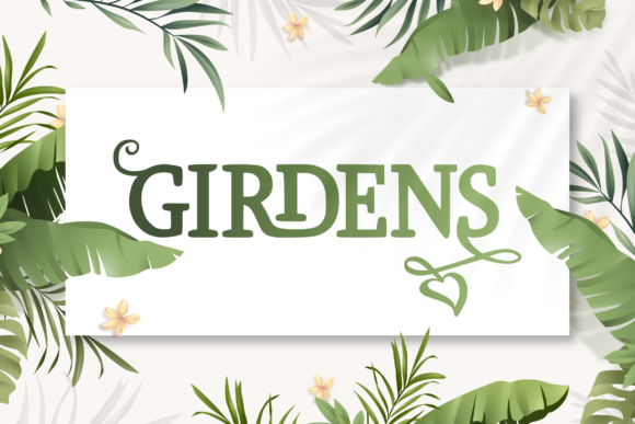 Girdens: A Modern Serif Font for Polished Digital Branding