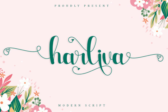 Harliva: A Handwritten Font That Feels Like a Quiet Conversation