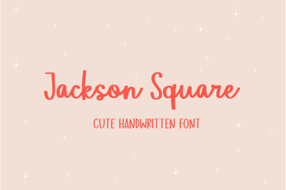 Jackson Square: A Handwritten Font That Elevates Your Brand