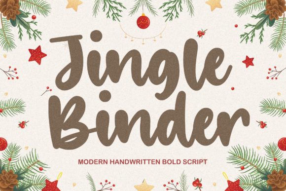 Jingle Binder: A Premium Script Font for Scroll-Stopping Marketing