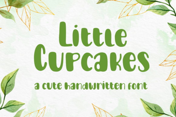 Little Cupcakes: A Joyful Script Handwritten Font for Campaign Visuals