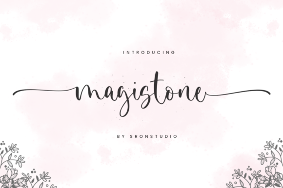 Magistone: A Script Handwritten Font That Elevates Real Business Branding