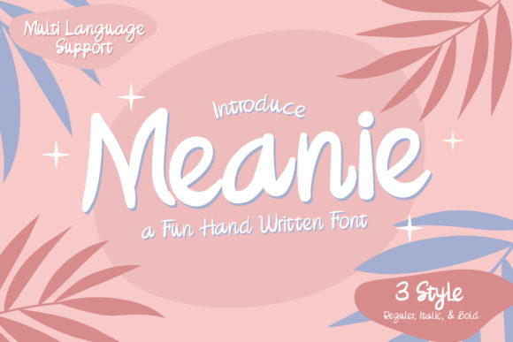 Meanie: A Friendly Handwritten Font That Makes Your Brand Feel Human