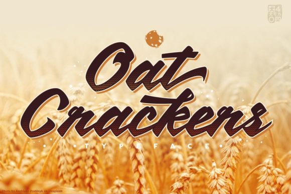 Oat Crackers: A Playful Handwritten Font for Joyful Editorial Design