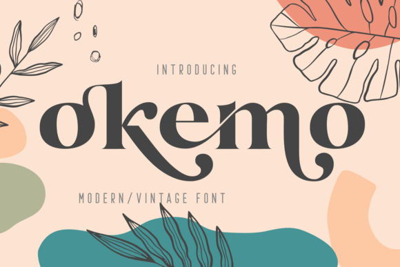 Okemo: A Serif Font That Elevates Campaign Headlines