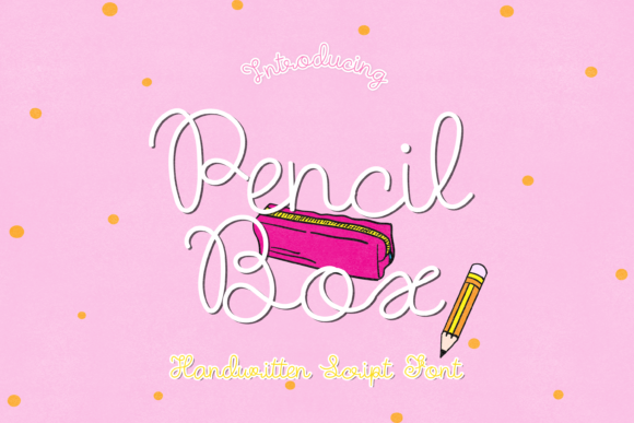 Pencil Box: A Handwritten Script Font That Makes Campaigns Feel Human