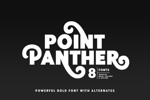 Point Panther: A Versatile Sans Serif Font for Handmade Creators