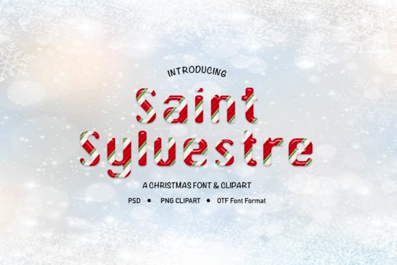 Saint Sylvestre: A Joyful Decorative Font for Holiday Web Design