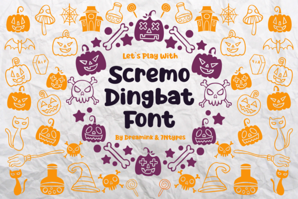 Scremo: A Spooky Dingbats Font That Strengthens Your Brand