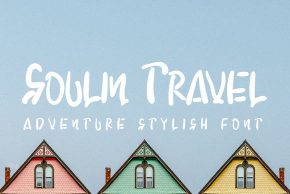 Soulin Travel: A Handwritten Font That Feels Like a Thoughtful Pause