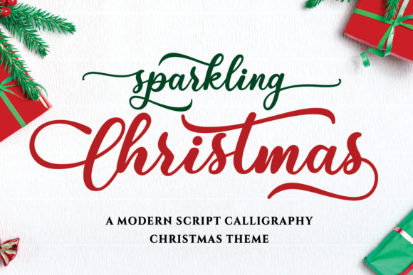 Sparkling Christmas: A Handwritten Font That Elevates Holiday Branding