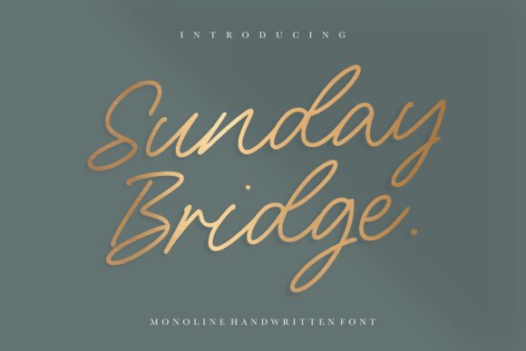 Sunday Bridge: A Modern Handwritten Font for Scroll-Stopping Campaigns