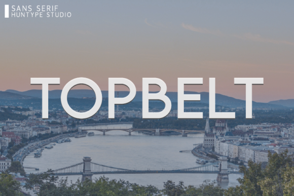 Topbelt: A Clean Sans Serif Font for Small Business Branding