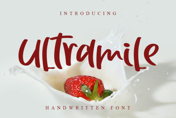Ultramile: A Modern Handwritten Font That Feels Like Home