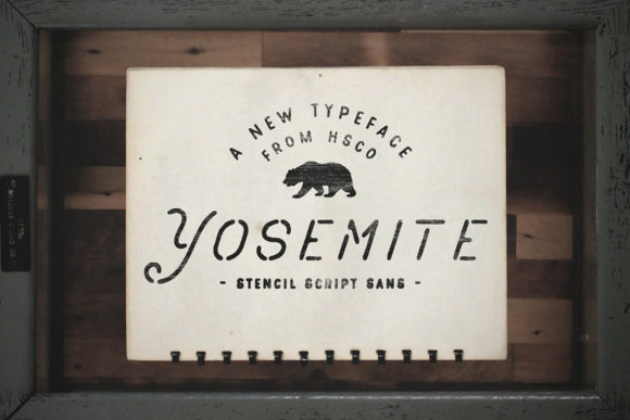 Yosemite: A Versatile Script + Sans Serif Typeface for Digital Design